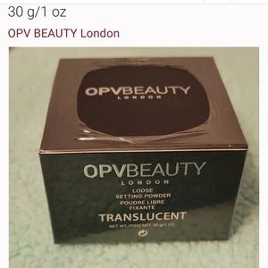 OPVBEAUTY London Loose Setting Powder Translucent.
